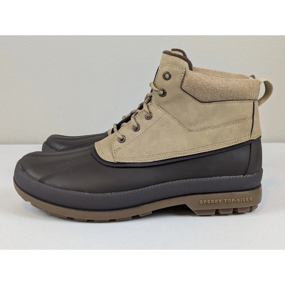 Sperry Top-Sider Men's Cold Bay Medium Beige Chukka Boots Size 12 Mens STS24485
